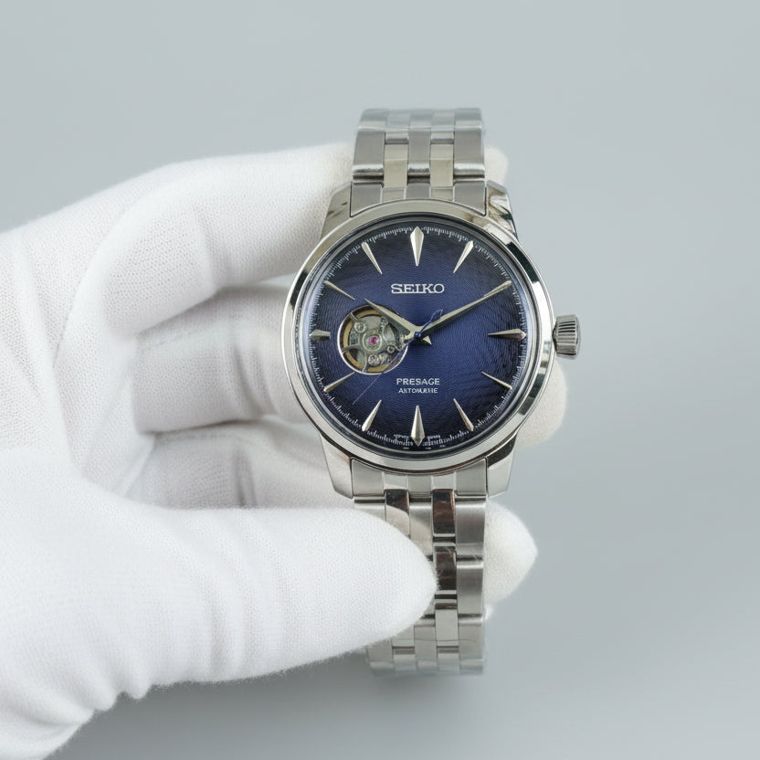 Presage Open Heart Men's Wristwatch | Blue