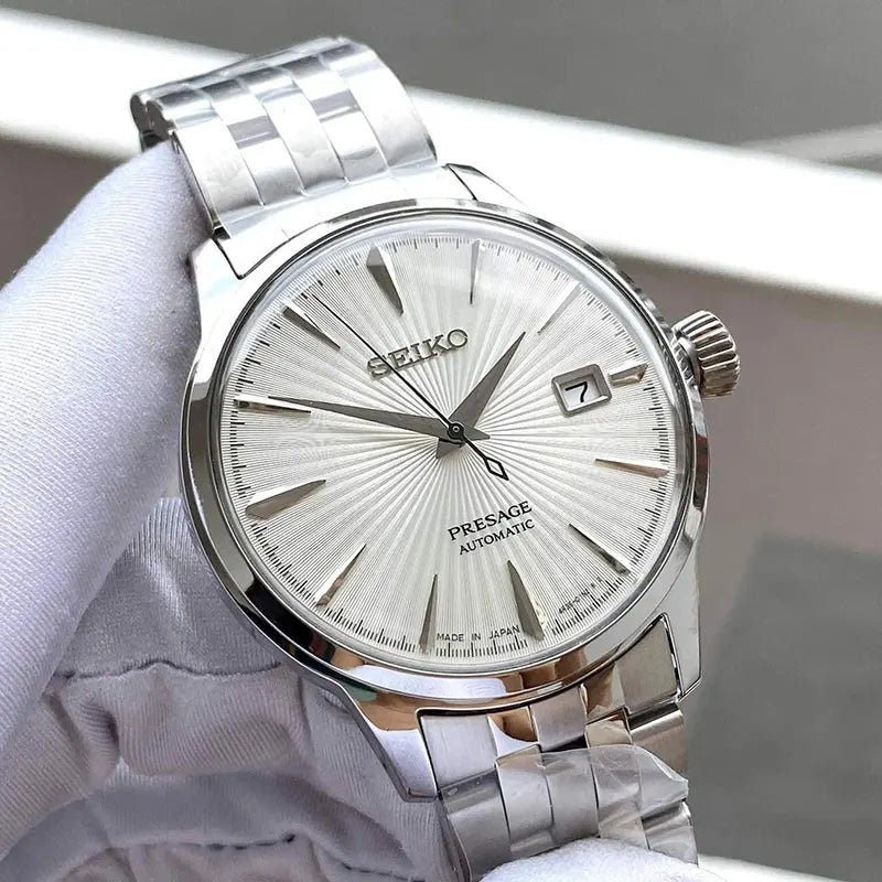 Presage Men's Wristwatch | White