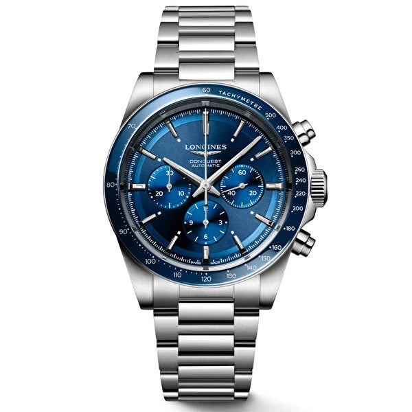 Conquest Chronograph Automatic Men's Wristwatch