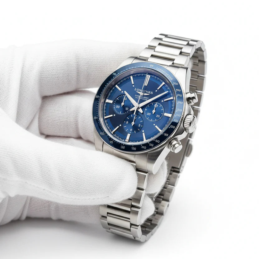 Conquest Chronograph Automatic Men's Wristwatch